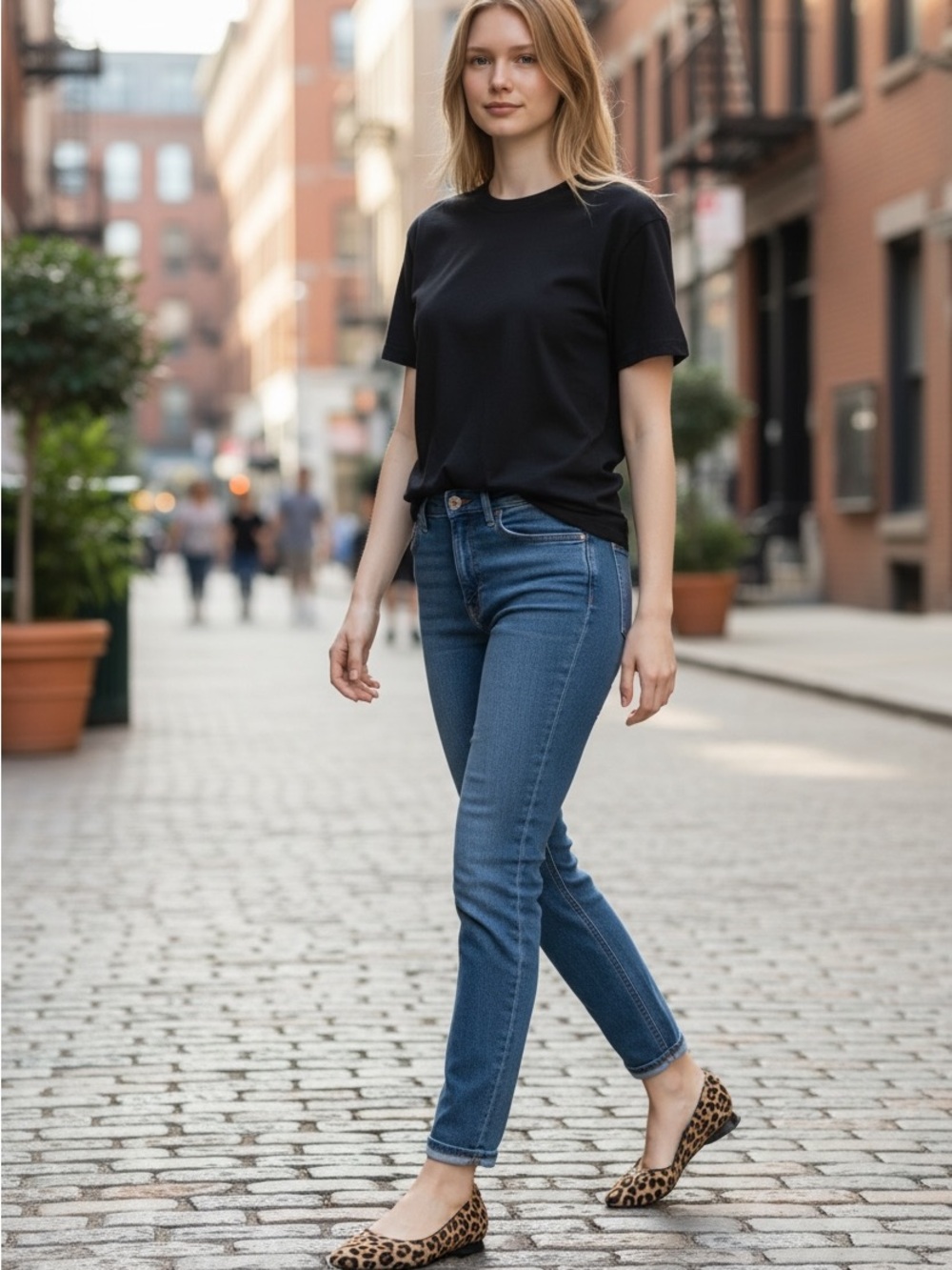 kate spade Leopard Ballet Flats in Brown and Black